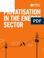 Privatisation in The Energy Sector