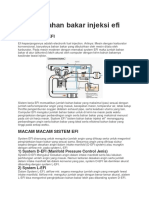 Sistem bahan bakar injeksi efi