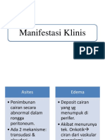 Manifestasi Klinis