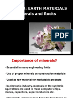 Chapter 3: Earth Materials Minerals and Rocks