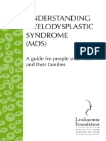 Understanding Myelodysplastic Syndrome (MDS) : A Guide For People With MDS and Their Families