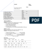 Exemplu Test Engleza Admitere Licenta PDF