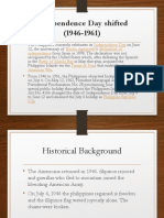 Independence Day Shifted (1946-1961)