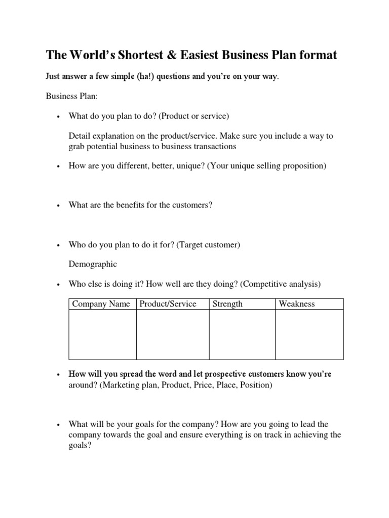 the-world-s-shortest-easiest-business-plan-format-pdf