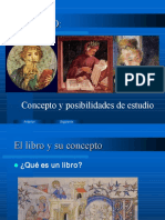 Tema 1 El Libro Concepto y Posibilidades Estudio PDF