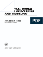 Statistical Digital Signal Processing and Modeling: Monson H. Hayes