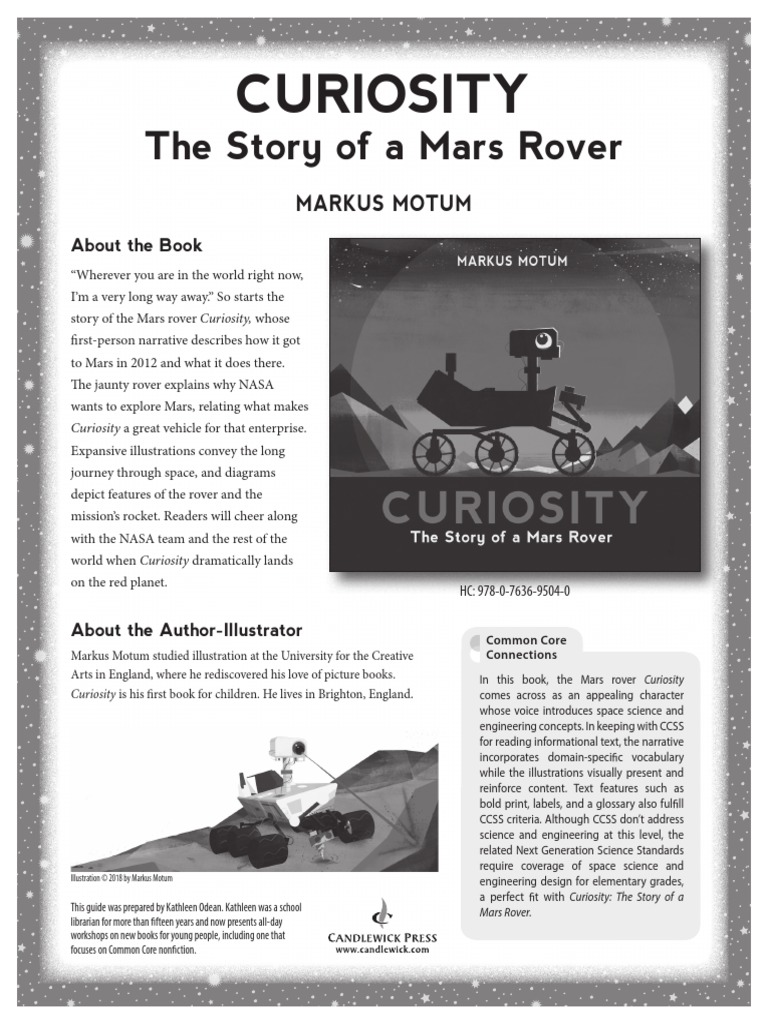 Curiosity: The Story of A Mars Rover Teachers' Guide | PDF | Curiosity ...