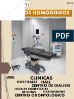 Vinilicos Homogeneos: Clinicas