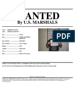 Wanted: by U.S. Marshals