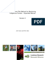 A Permanent Plot Method For Monitoring Indigenous Forests - Expanded Manual