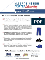 Aeaces Required Uniform