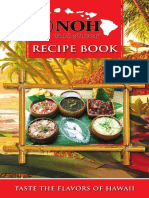 Recipe Book: Taste The Flavors of Hawaii