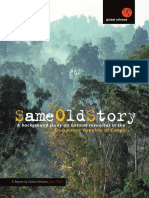 Same Old Story Global Witness DRC Report Release Date 6 July 2004 PDF