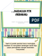 Pengelolaan PTM (Merokok) : PKNT Poltekkes Kemenkes Bandung