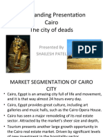 City Branding Presentation Cairo The City of Deads: Presented by Shailesh Patel