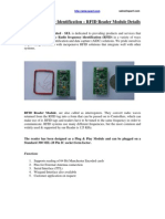 RFID Reader Module Details from Sparr Electronics Ltd