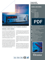 Programmable Ac Power Source Model 6400 Series