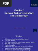 Software Testing Terminology and Methodology: © Oxford University Press 2011. All Rights Reserved