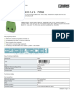 PCB Terminal Block - GMKDS 1,5/ 2 - 1717020: Key Commercial Data
