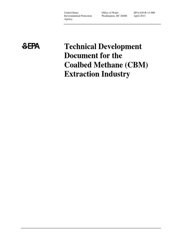 CBM TDD Final 2013 PDF | PDF | Coalbed Methane | Natural Gas