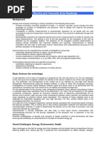 EURAMET TC-M, Density and Viscosity Area Roadmap: Background