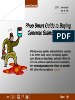 Shop Smart Guide To Buying Concrete Stains and Dyes: Concretesherpa
