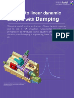 Damping: A Guide To Linear Dynamic Analysis With