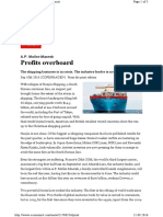 Profits Overboard: A.P. Moller-Maersk