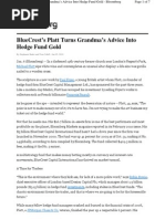 Mike Platt Grandma's Advice Bloomberg