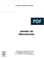 Gestao Da Manutencao Senai CFP PDF