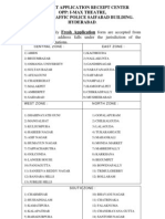 PASSPORT APPLICATION RECEIPT CENTER LOCATION AND REQUIREMENTS