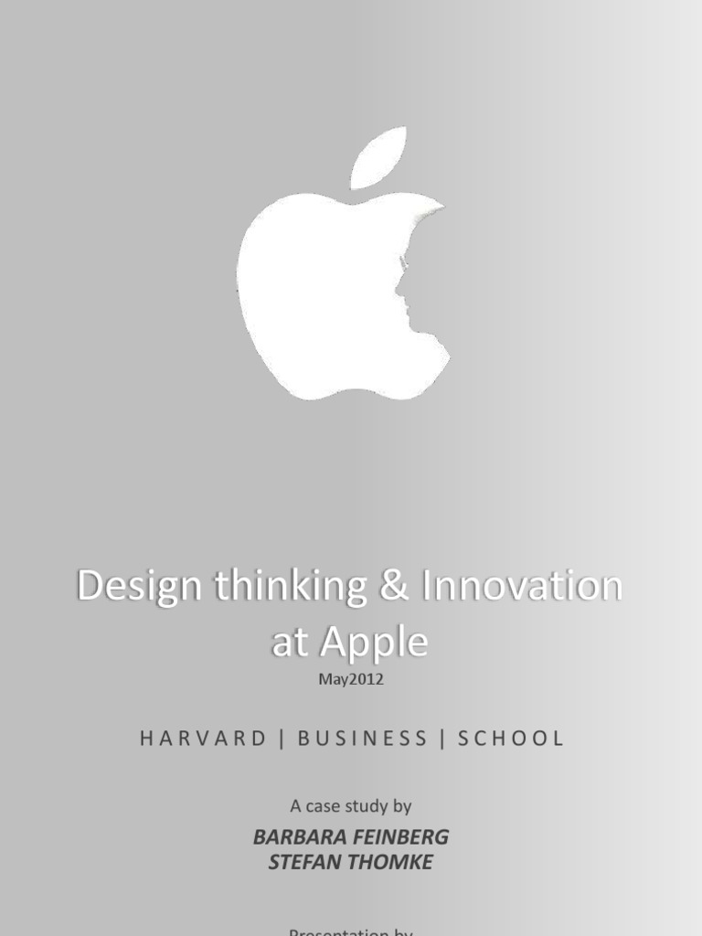 Apple’s Design Thinking & Innovation Strategy | PDF | Apple Inc ...