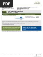 Your Most Recent Test Results: Kendall V. Thomas