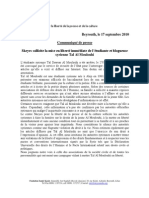 Skeyes Sollicite La Mise en Liberté Immédiate de L'étudiante Et Blogueuse Syrienne Tal Al Moulouhi 1