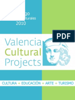 Catálogo de Servicios Culturales 2010. Valencia Cultural Projects