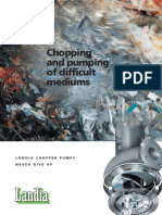 Chopping and Pumping of Difficult Mediums: Landia Chopper Pumps Never Give Up