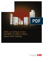 ABB Low Voltage Drives: ACH550-UH and E-Clipse Spare Parts Catalog