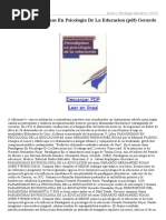 Paradigmas en Psicologia de La Educacion 49237620 PDF
