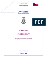 Václav Friedrich: Statistika Pro Ekonomy