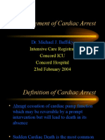 Management of Cardiac Arrest