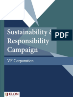 Sustainability & Responsibility Campaign: VF Corporation