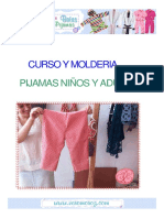 Curso Y Molderia: Pijamas Niños Y Adultos