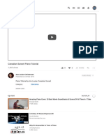 Canadian Sunset Piano Tutorial: 1,493 Views