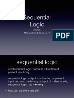 Sequential Logic: CS270 Max Luttrell, Spring 2017