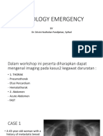 Radiology Emergency: by Dr. Edwin Hasiholan Pandjaitan, Sprad