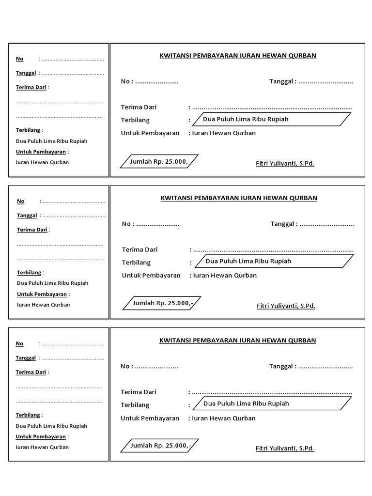 kwitansi