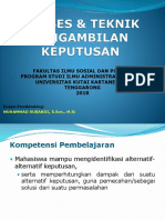 Fakultas Ilmu Sosial Dan Politik Program Studi Ilmu Administrasi Negara Universitas Kutai Kartanegara Tenggarong 2018
