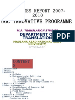 Ugc Innovative Programme Complete)