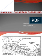 Water Supply & Sanitary Engineering: Prof A. J. Sanyal