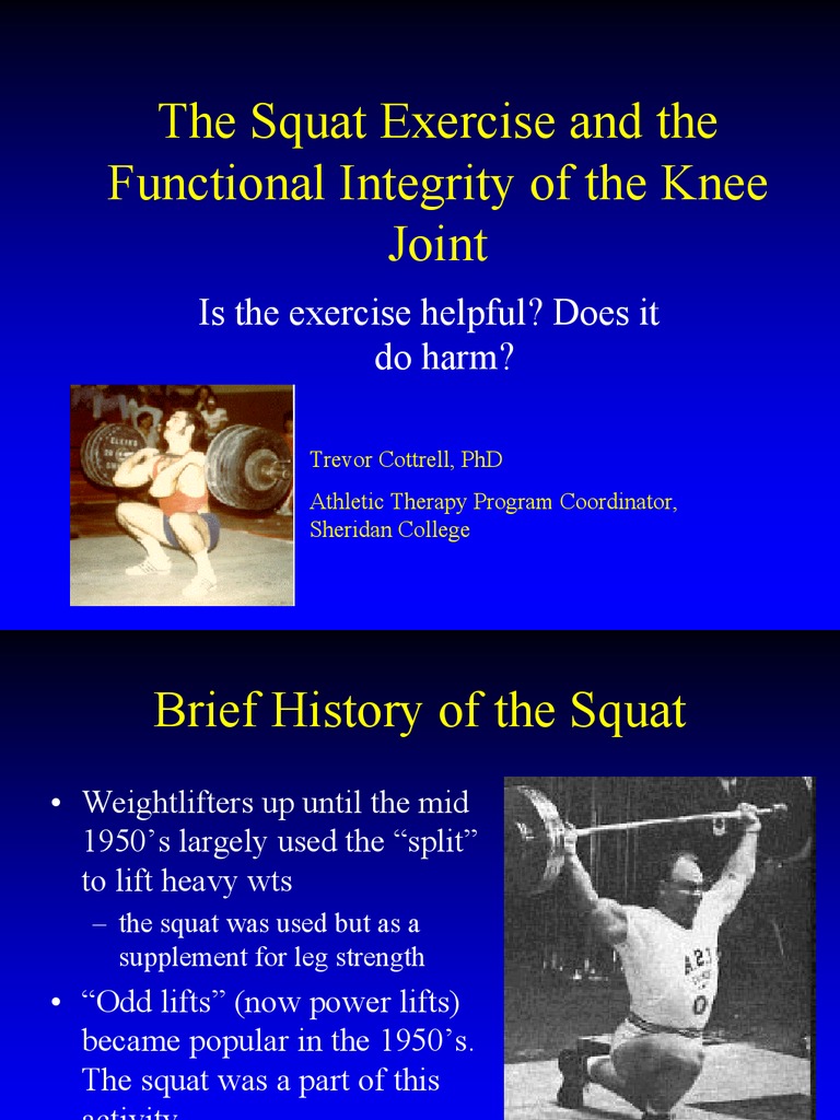 Squats | PDF | Knee | Dance Science